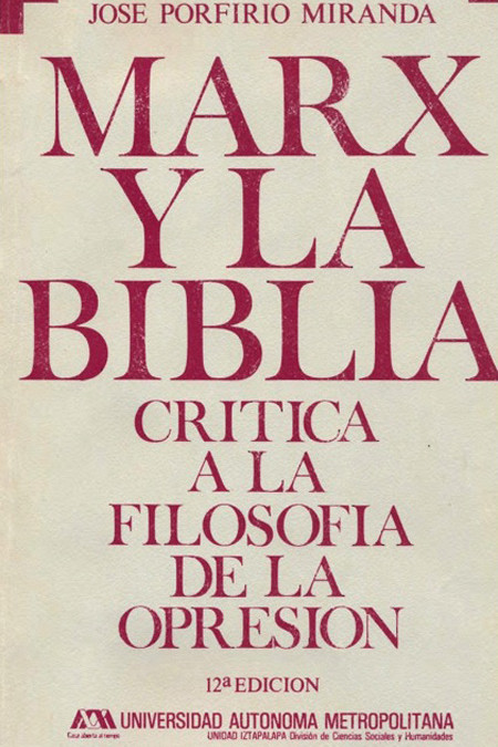 Marx y la Biblia