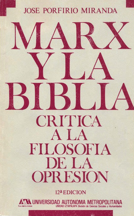 Marx y la Biblia